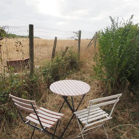 Roulotte Avec Vue Sur La Mer, Proche D'etretat