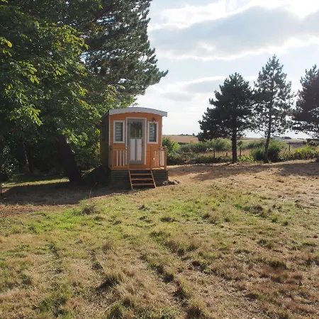 Roulotte Avec Vue Sur La Mer, Proche D'etretat Campingplads *