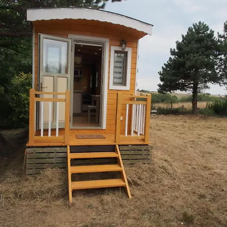 Roulotte Avec Vue Sur La Mer, Proche D'etretat
