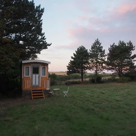 Roulotte Avec Vue Sur La Mer, Proche D'etretat *
